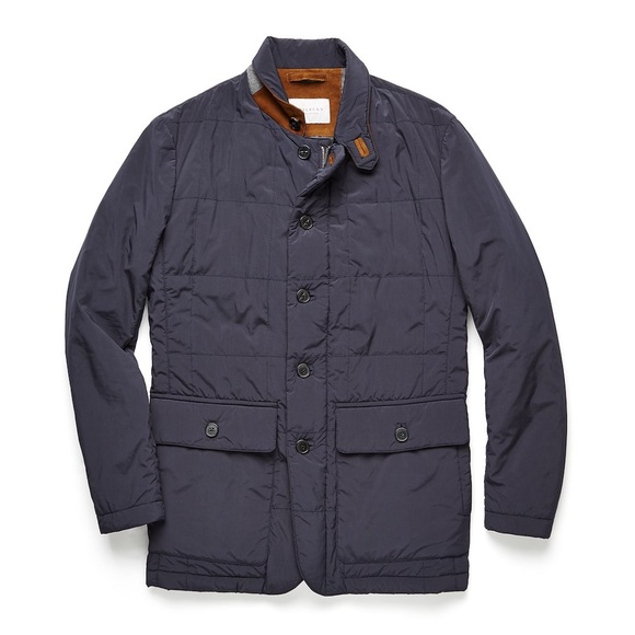 J. Hilburn Men's Highlander Navy Jacket XLarge NWT